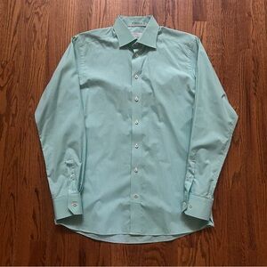 ETON Contemporary Button Up Shirt 16 Neck Mint Dressy 41 Outdoors Preppy Men